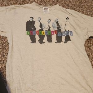 Tultex Cream Backstreet Boys Graphic Tee